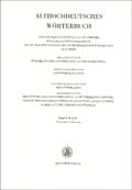 Cover: Althochdeutsches W&ouml;rterbuch / Band V: K-L, 14. Lieferung (ir-liogan bis liut) - De Gruyter