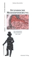 Cover: St&auml;ndische Modernisierung - De Gruyter Akademie Forschung