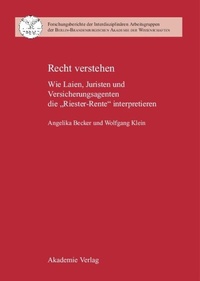 Enlarge image Cover: Recht verstehen - De Gruyter