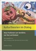 Cover: Kulturtheorien im Dialog - De Gruyter Akademie Forschung