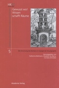 Cover: Gewusst wo! Wissen schafft R&auml;ume - De Gruyter Akademie Forschung