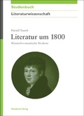 Cover: Literatur um 1800 - De Gruyter