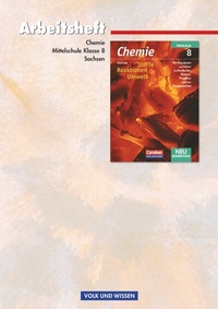 Abbildung von: Chemie: Stoffe - Reaktionen - Umwelt - Mittelschule Sachsen - 8. Schuljahr - Volk und Wissen Verlag