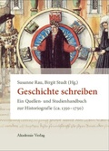 Cover: Geschichte schreiben - De Gruyter