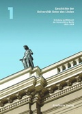 Cover: Geschichte der Universit&auml;t Unter den Linden - De Gruyter Akademie Forschung