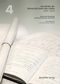 Cover: Geschichte der Universit&auml;t Unter den Linden 1810-2010 - De Gruyter Akademie Forschung