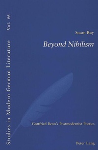 Enlarge image Cover: Beyond Nihilism - Peter Lang Verlag