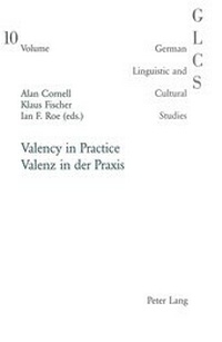 Abbildung von: Valency in Practice- Valenz in der Praxis - Peter Lang Verlag