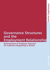 Abbildung von: Governance Structures and the Employment Relationship - Peter Lang Verlag
