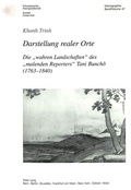 Cover: Darstellung realer Orte - Peter Lang Verlag