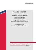 Cover: &Uuml;ber das weltweite soziale Chaos - De Gruyter Akademie Forschung