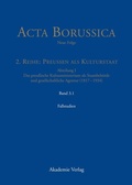 Abbildung von: Kulturstaat und Bürgergesellschaft im Spiegel der Tätigkeit des preußischen Kultusministeriums - Fallstudien - De Gruyter Akademie Forschung