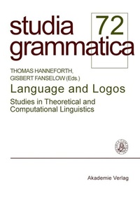 Abbildung von: Language and Logos - De Gruyter Akademie Forschung