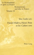 Cover: Daniel Hal&eacute;vy, Henri Petit, et les Cahiers verts - Peter Lang Verlag