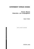 Cover: Experiment versus Dogma - Peter Lang Verlag