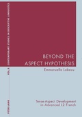 Cover: Beyond the Aspect Hypothesis - Peter Lang Verlag