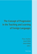 Cover: The Concept of Progression in the Teaching and Learning of Foreign Languages - Peter Lang Verlag