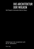 Cover: Die Architektur der Wolken - Peter Lang Verlag