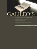 Cover: Galileo's Sidereus nuncius: A comparison of the proof copy (New York) with other paradigmatic copies (Vol. I). Needham: Galileo makes a book: the first edition of Sidereus nuncius, Venice 1610 (Vol. II) - De Gruyter Akademie Forschung