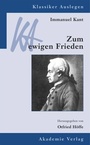 Bild: Immanuel Kant: Zum ewigen Frieden - De Gruyter