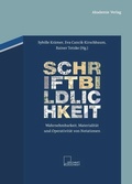 Cover: Schriftbildlichkeit - De Gruyter Akademie Forschung