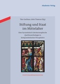 Cover: Stiftung und Staat im Mittelalter - De Gruyter Akademie Forschung