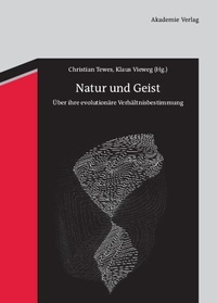 Abbildung von: Natur und Geist - De Gruyter Akademie Forschung
