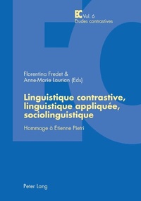Abbildung von: Linguistique contrastive, linguistique appliquée, sociolinguistique - Peter Lang Verlag