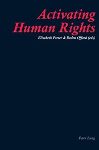 Enlarge image Cover: Activating Human Rights - Peter Lang Verlag