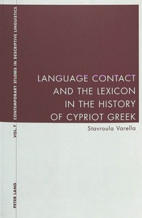 Abbildung von: Language Contact and the Lexicon in the History of Cypriot Greek - Peter Lang Verlag