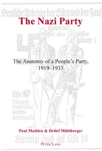 Enlarge image Cover: The Nazi Party - Peter Lang Verlag