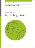 Cover: Psycholinguistik - De Gruyter Akademie Forschung