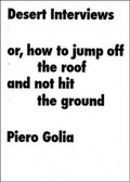 Cover: Piero Golia - JRP Editions SA