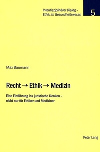 Abbildung von: Recht - Ethik - Medizin - Peter Lang Verlag