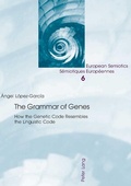 Cover: The Grammar of Genes - Peter Lang Verlag