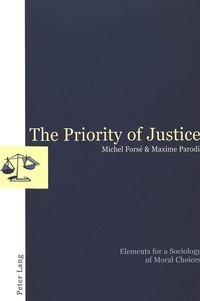 Enlarge image Cover: The Priority of Justice - Peter Lang Verlag