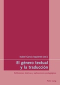 Bild: El g&eacute;nero textual y la traducci&oacute;n - Peter Lang Verlag