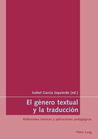 Abbildung von: El género textual y la traducción - Peter Lang Verlag