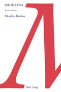 Cover: Musil als Kritiker - Peter Lang Verlag