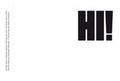 Cover: Boris Ondreicka, Hi! Lo. - JRP Editions SA