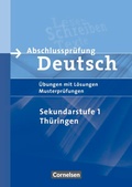 Cover: Abschlusspr&uuml;fung Deutsch - Sekundarstufe I - Th&uuml;ringen - 10. Schuljahr - Cornelsen Verlag