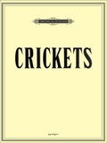 Cover: Mungo Thomson and Michael Webster: Crickets - JRP Editions SA