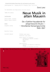 Abbildung von: Neue Musik in alten Mauern - Peter Lang Verlag