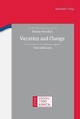 Cover: Variation and Change - De Gruyter Akademie Forschung