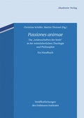 Cover: Passiones animae - De Gruyter Akademie Forschung