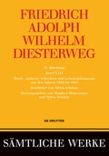 Cover: Friedrich Adolph Wilhelm Diesterweg: S&auml;mtliche Werke. Band 18-26 / Briefe, amtliche Schreiben und Lebensdokumente aus den Jahren 1832 bis 1847 - De Gruyter