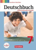 Cover: Deutschbuch - Sprach- und Lesebuch - Differenzierende Ausgabe Nordrhein-Westfalen 2011 - 7. Schuljahr - Cornelsen Verlag