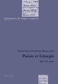 Cover: Po&eacute;sie et Liturgie - Peter Lang Verlag