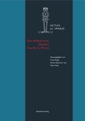 Cover: Das bildnerische Denken: Charles S. Peirce - De Gruyter Akademie Forschung