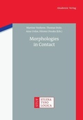 Cover: Morphologies in Contact - De Gruyter Akademie Forschung